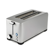 Grille-Pain Salton a Longues Fentes En Acier Inoxydable 4 Tranches (ET1817)