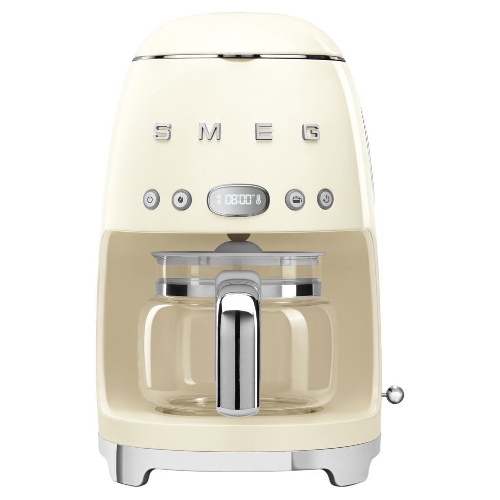 Machine à café à filtre SMEG - 10 tasses - Crème