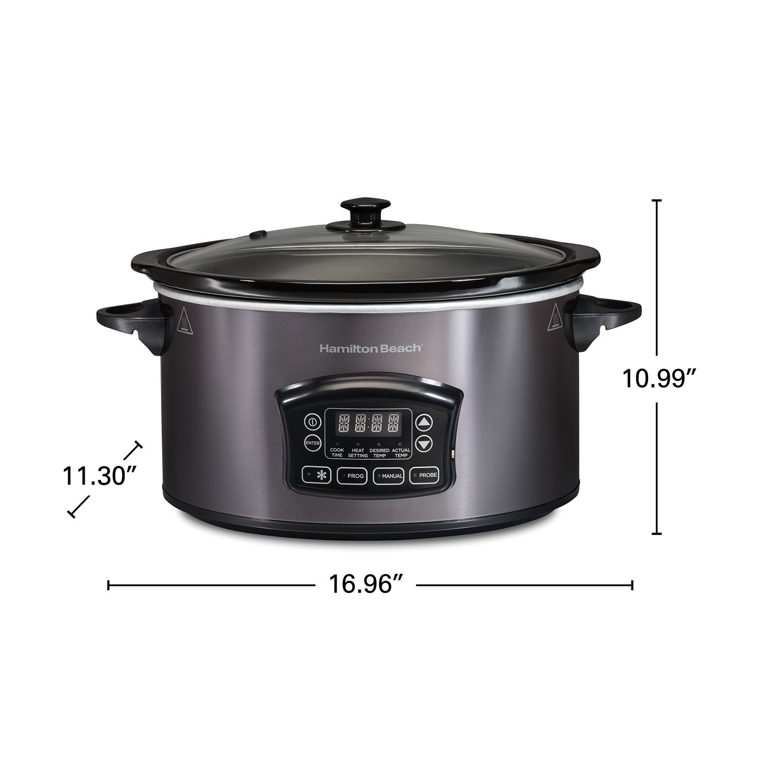 Mijoteuse programmable Hamilton Beach avec fonction décongélation - 6 pintes (33768G)