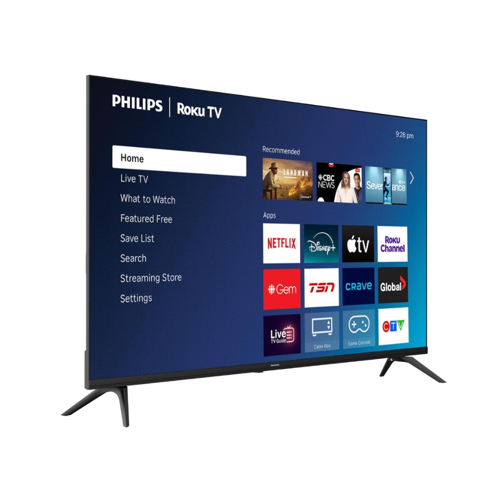 Téléviseur Philips 40'' FHD QLED intelligent Roku TV (40PQF7676//F6)