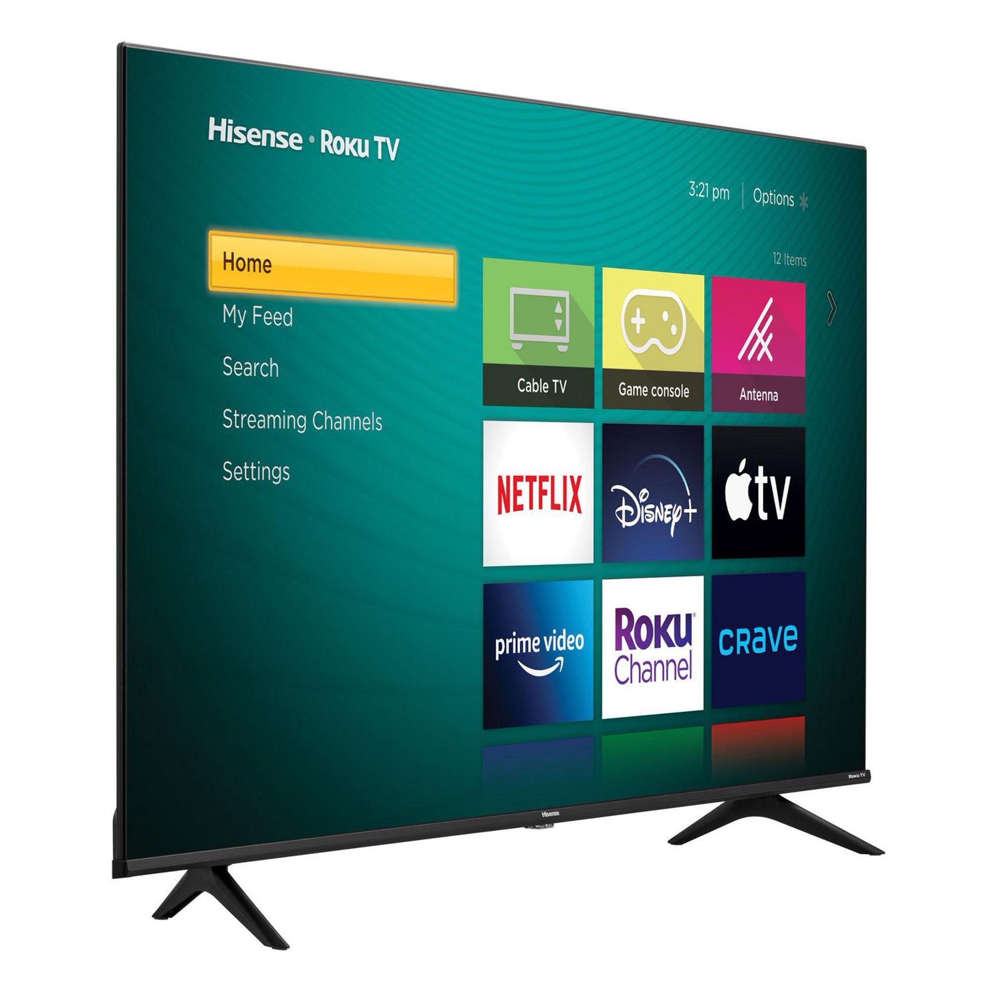 Téléviseur Hisense 40" 1080p FHD Intelligent RokuTV (40H4030F4)