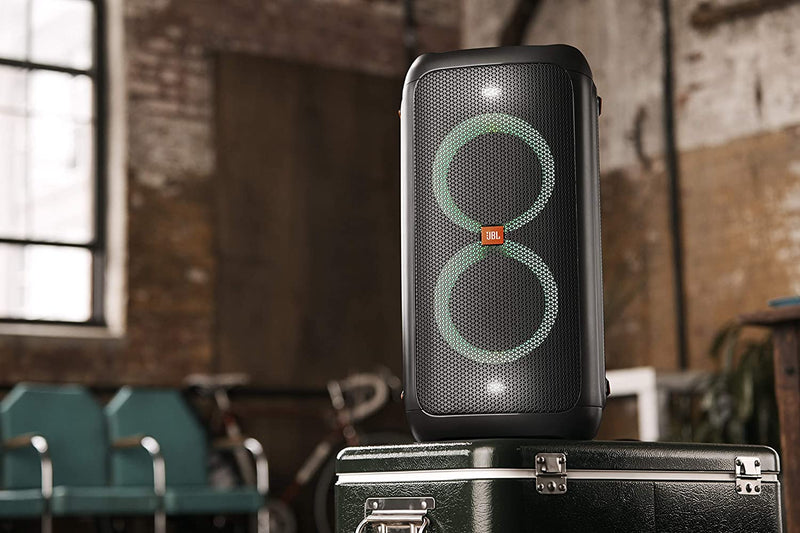 JBL PartyBox 100 Portable Speaker with Built-in Lights - Recertified by JBL