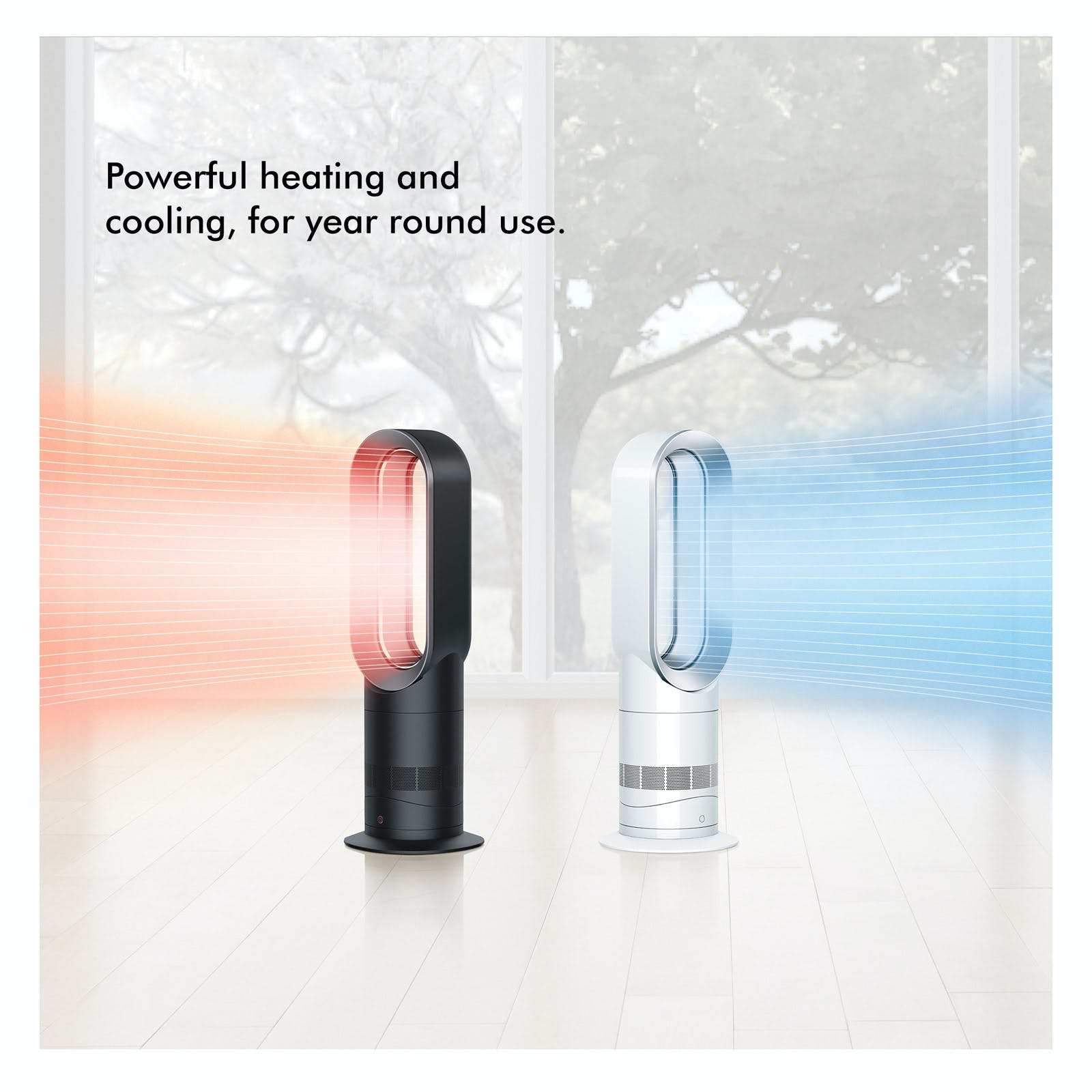 Ventilateur et chauffage Dyson Hot + Cold Jet Focus (AM09) - remis à neuf par Dyson