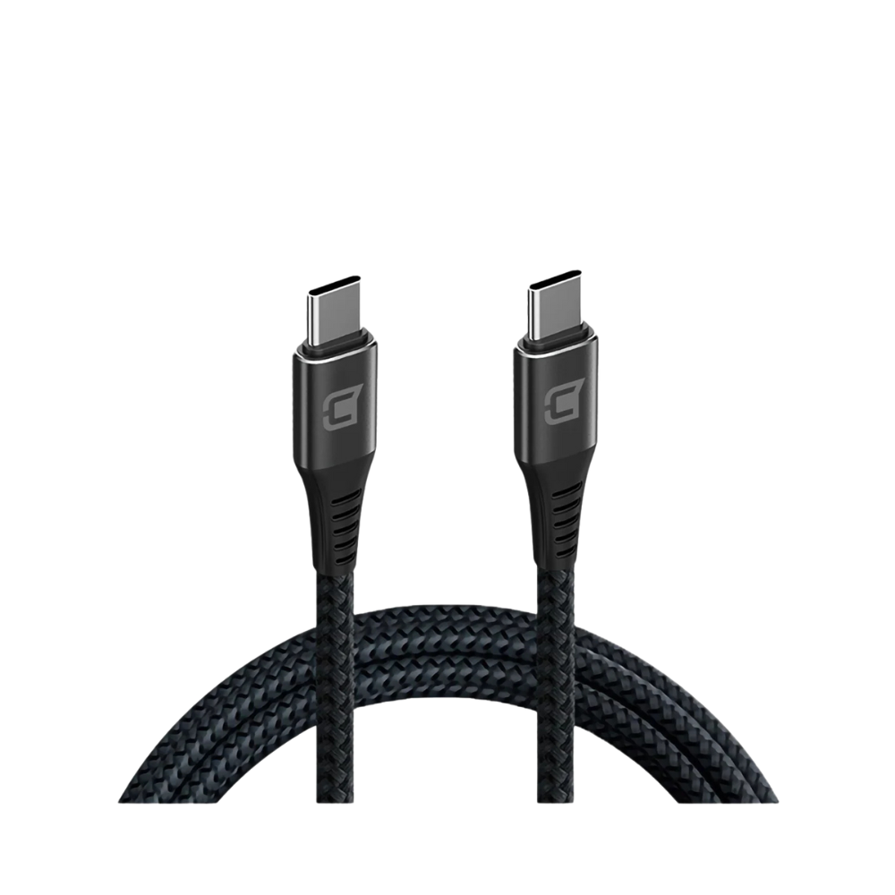 Câble Rockstone Type-C vers Type-C 100 W en fibre d’aramide