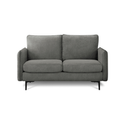 Causeuse de 57" avec deux coussins de Monarch - COACH-18 - tissu gris (8K12C18)