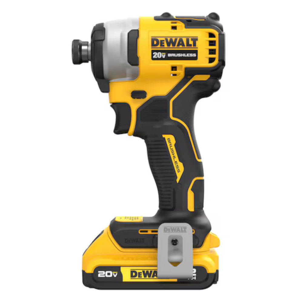 Ensemble de visseuse Dewalt  à chocs compacte sans fil 1/4 po sans balais Dewalt ATOMIC™ 20V MAX* (DCF809D1)