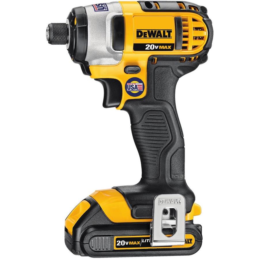 Ensemble combiné perceuse et visseuse à chocs Dewalt 20V Max (DCK240C2) - Recertifié-