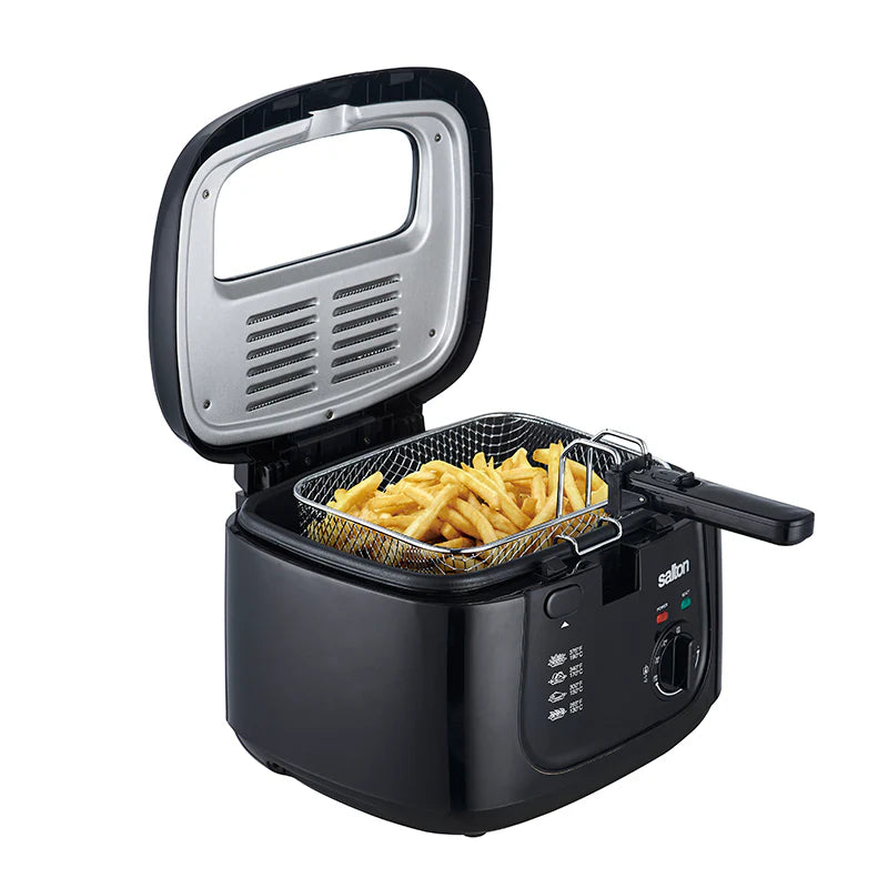 Friteuse Salton Cool Touch 2,5 litres/quart - Noir