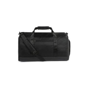 Bugatti Central black polyurethane sports bag (DUF2435BU)