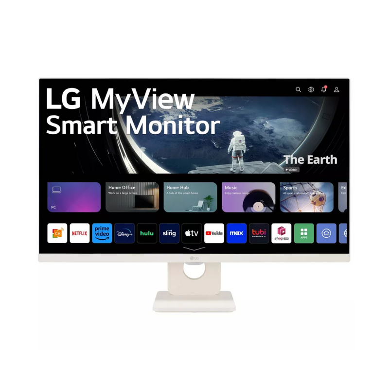 LG 27'' FHD IPS Smart Monitor with webOS Included (27SR50F-W)