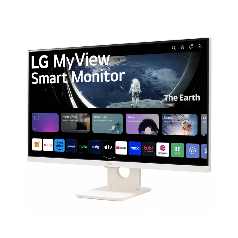 LG 27'' FHD IPS Smart Monitor with webOS Included (27SR50F-W)