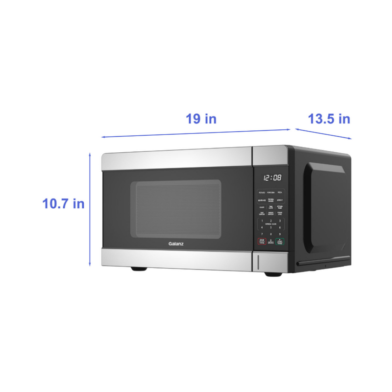 Four à micro-ondes Galanz de 0,9 pi³ en acier inoxydable (GLCMH609S2-09)