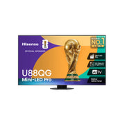 Téléviseur Hisense 65'' 4K UHD QLED Mini-LED PRO Google TV - 165Hz (65U88QG)