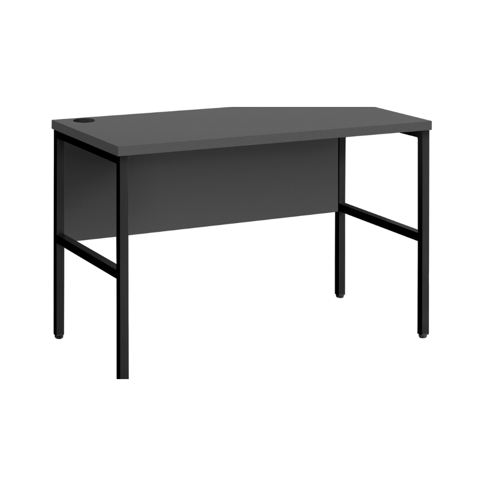 Modern Black and Grey Computer Desk - Monarch (I7731)