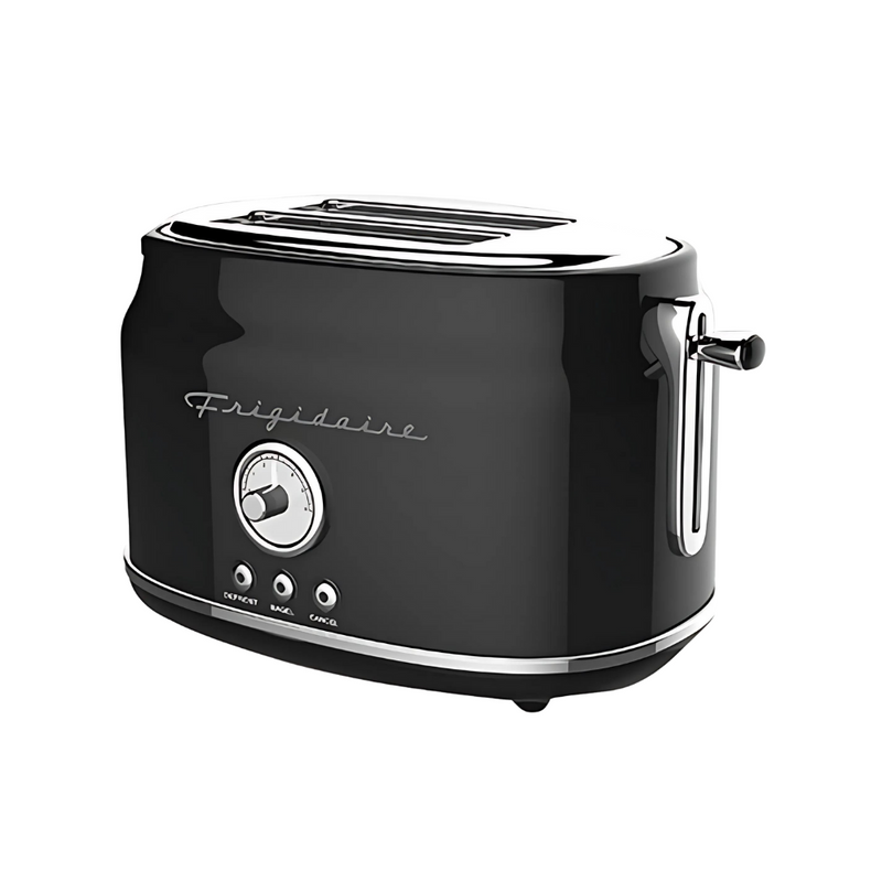 Grille-pain rétro 2 tranches de Frigidaire - Noir - Nouveau (ETO102) - Les soldes du printemps