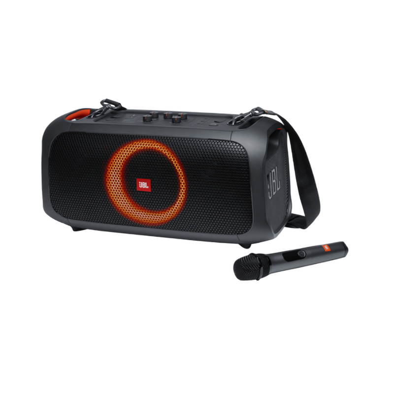JBL PartyBox GO Portable Speaker with Built-in Lights - Recertified by JBL