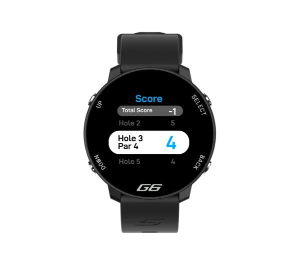 Shot Scope G6 GPS Golf Watch (SS-WAT-G6-BLK)