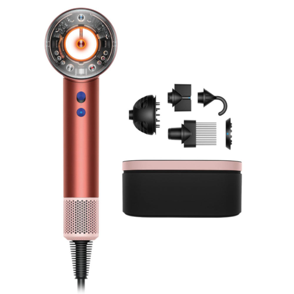 Séchoir Dyson Supersonic Nural Strawberry Bronze et rose poudré - (HD16) - Recertifié par Dyson -