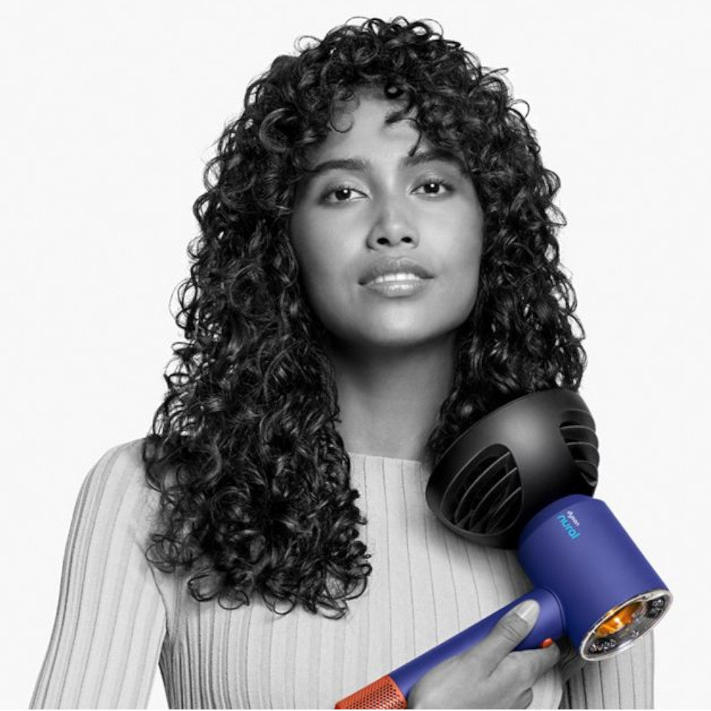 Séchoir Dyson Supersonic Nural Bleu Vinca et Topaze - (HD16V3) - Recertifié par Dyson