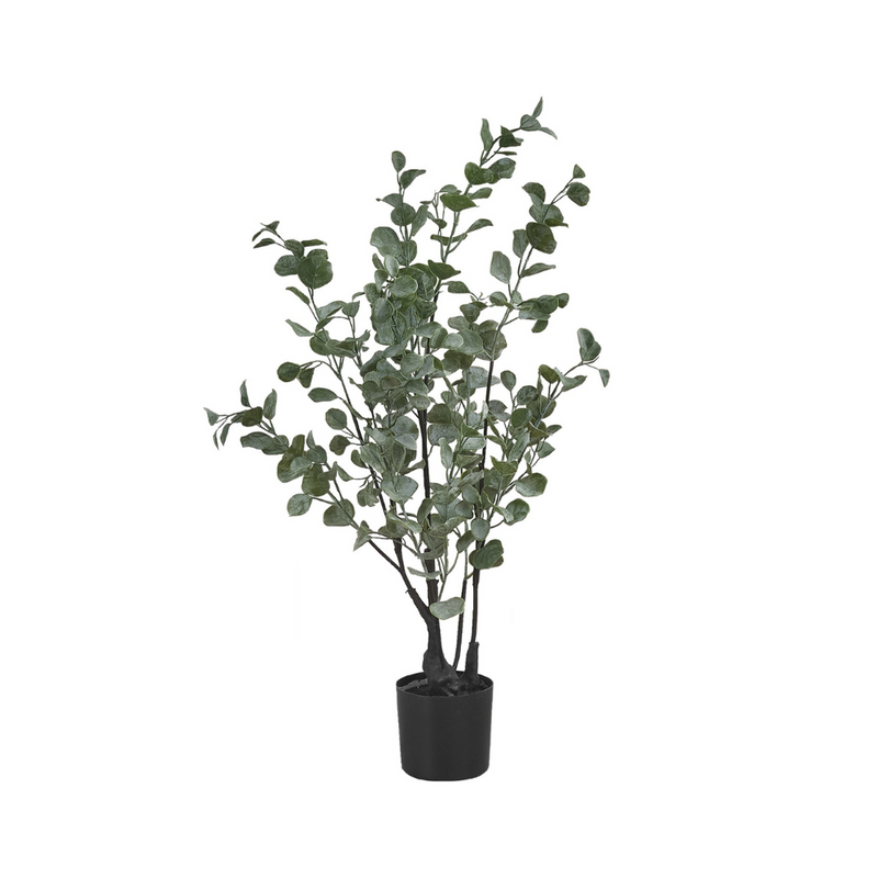 Plante artificielle - eucalyptus intérieur pot 5’’ 35’’H - Monarch (I 9562) Nouveau
