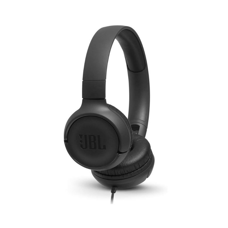 Casque d’écoute JBL Tune 500 - Noir - Recertifié par JBL - Les soldes du printemps