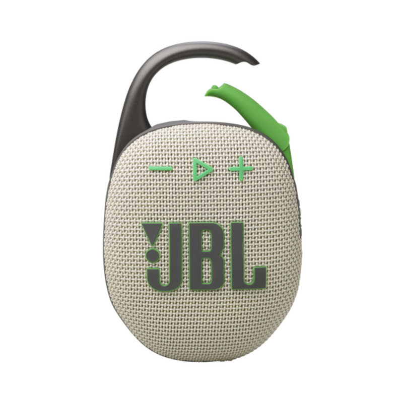 Haut-parleur portable Bluetooth JBL Clip 5 - Recertifié par JBL Recertifié par JBL / Beige