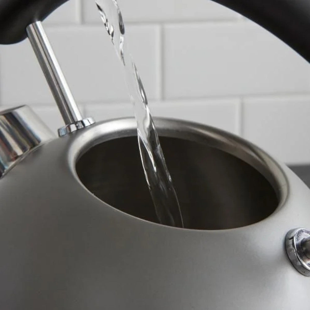Bouilloire élecrique rétro en stainless West Bend de 1,7L (WBRTGR13) - Nouveau