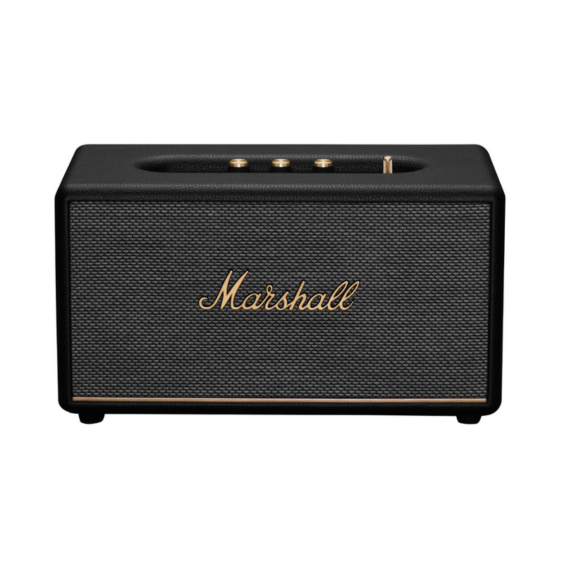 Haut-parleur Bluetooth sans fil Stanmore III de Marshall - Noir - Recertifié par Marshall - Les soldes du printemps