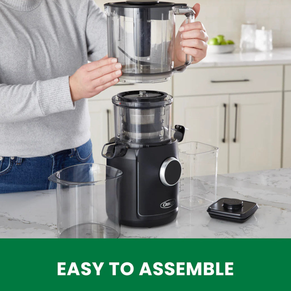Extracteur de jus Omega – Performance Ultime pour grandes quantités (OMSMBTBK13)