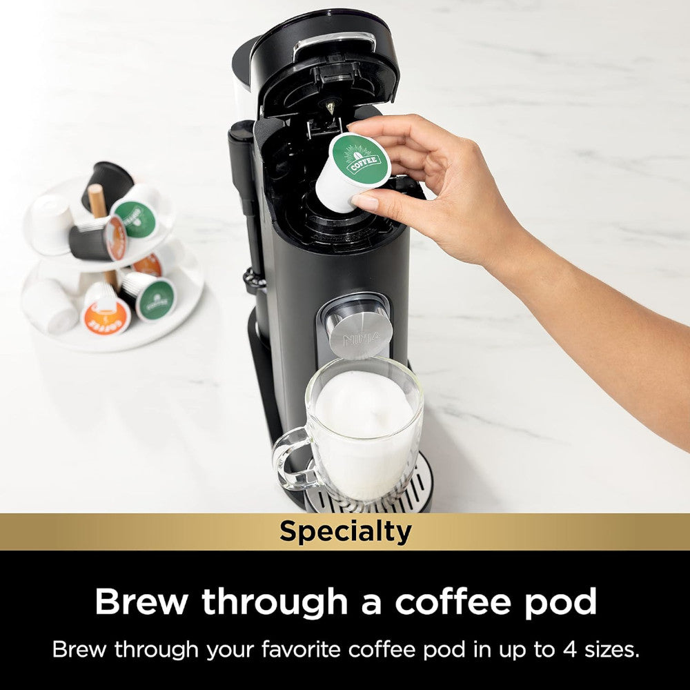 Cafetière Ninja une tasse Pods & Grounds (PB051CCO)