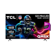 TCL 65" 4K UHD Smart Google TV HDR QLED-Mini LED TV - Game Accelerator up to 288Hz (65QM6K)