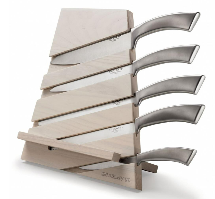 Ensemble de 5 Couteaux Pakka CEPPO TRATTORIA Bugatti -