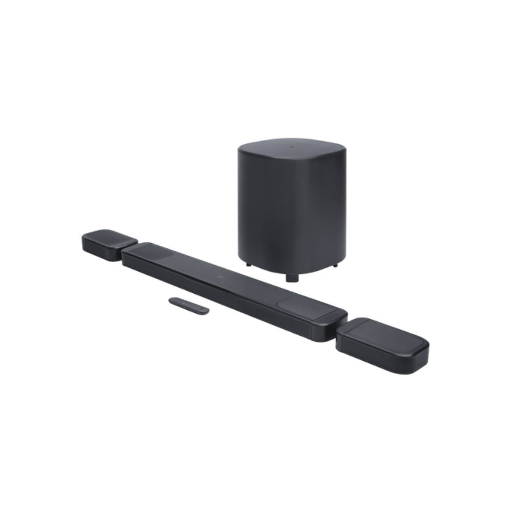 Barre de son JBL 7.1.4 canaux Dolby Atmos 880 W Bar 1000  MK2 avec haut-parleur d'extrêmes graves sans fil - Recertifié par JBL