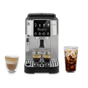 Machine à espresso automatique DeLonghi Magnifica Start avec moussoir et moulin à café (ECAM22022SB)