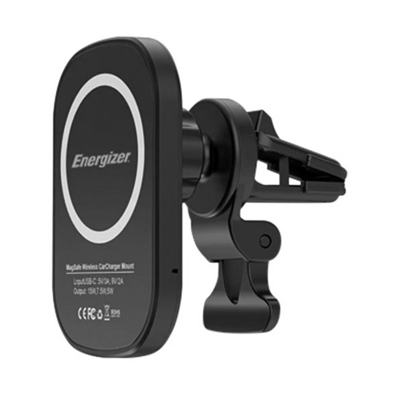 Chargeur magnétique sans fil de 15 W d'Energizer pour trappe d'aération (ECA007)