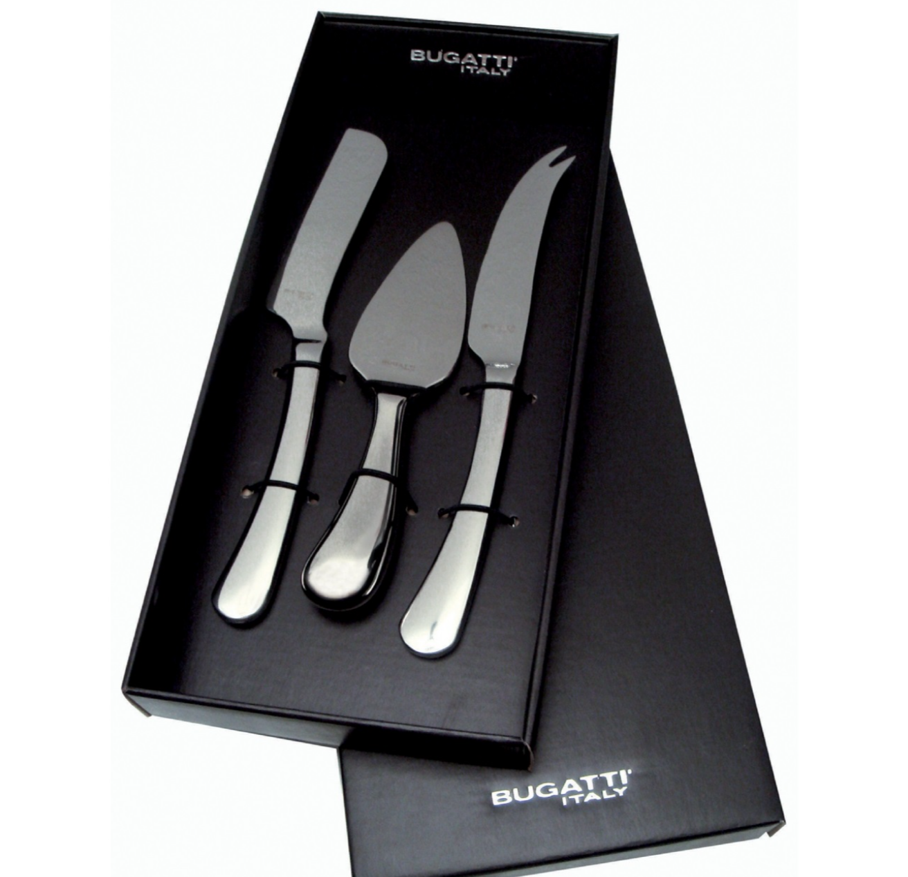 Set of 3 cheese utensils in lux settimocielo packaging (IN-056N83)