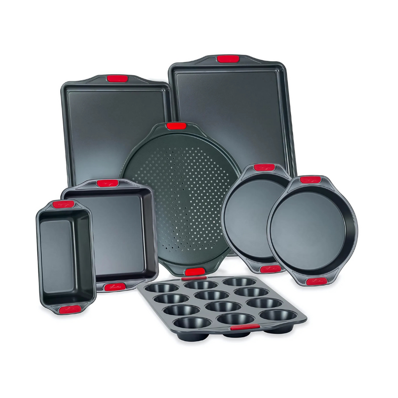 Ensemble de plats de cuisson intemporels Lagostina - ensemble de 8 pièces (SE-LAG-L404400408) - (SOLDE DE LA FÊTE DES MÈRES)