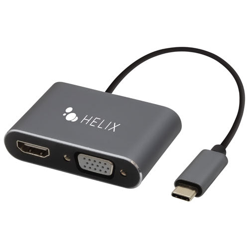 Adaptador Helix USB-C a HDMI/VGA (ETHADPCHV)
