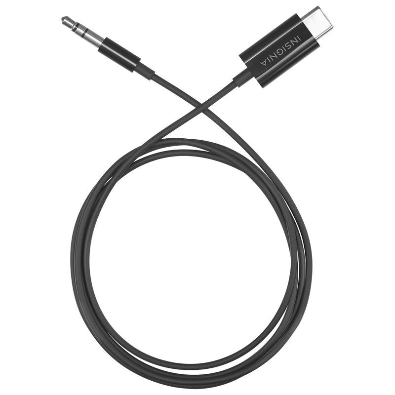 Insignia USB-C de 0,91 m (3 pies) a cable con conector de audio de 3,5 mm