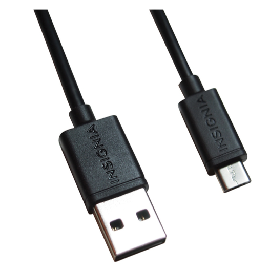 Sincronizador/cargador Micro USB Insignia de 1,2 m (4 pies) (NS-MCDT2-C)