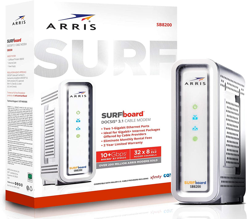 ARRIS SURFboard DOCSIS 3.1 Gigabit Cable Modem