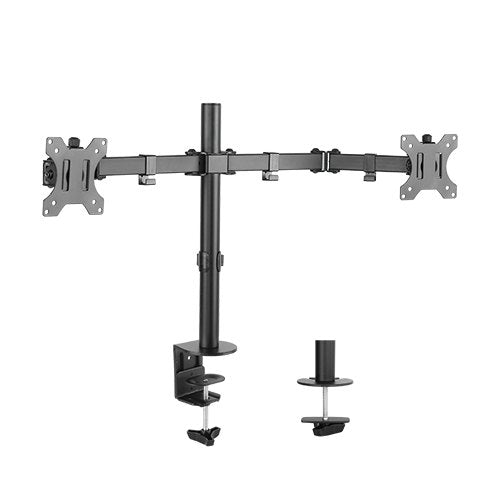 Soporte de escritorio para dos monitores de 13"-32"