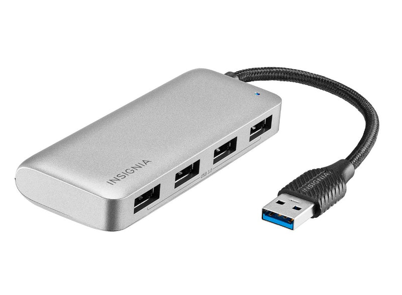 Concentrador de viaje USB 3.0 de 4 puertos Insignia (NS-PH3A4AT-C)
