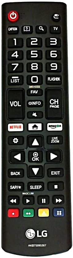 Mando a distancia LG Smart TV LCD, LED, Smart TV (LG AKB75095307)